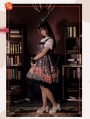 Strawberry Witch The Adventures of Clock Chiffon Sweet Lolita OP Dress