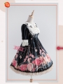 Strawberry Witch The Adventures of Clock Chiffon Sweet Lolita OP Dress