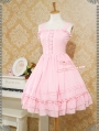 Strawberry Witch Chiffon Sweet Lolita Jumper Dress