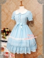 Strawberry Witch Peter Pan Chiffon Sweet Lolita Dress