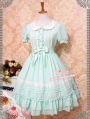 Strawberry Witch Peter Pan Chiffon Sweet Lolita Dress