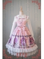 Strawberry Witch Alice's Dreamland Chiffon Lolita Jumper Dress