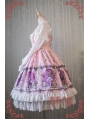 Strawberry Witch Alice's Dreamland Chiffon Lolita Jumper Dress