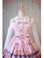 Strawberry Witch Alice's Dreamland Chiffon Lolita Jumper Dress