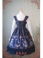 Strawberry Witch Alice's Dreamland Chiffon Lolita Jumper Dress