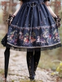 Strawberry Witch Playground Printed Sweet Lolita OP Dress