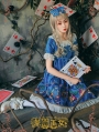 Strawberry Witch Playground Printed Sweet Lolita OP Dress