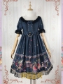 Strawberry Witch Playground Printed Sweet Lolita OP Dress