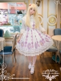 Strawberry Witch Short Sleeves Chiffon Sweet Lolita OP Dress