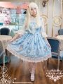 Strawberry Witch Short Sleeves Chiffon Sweet Lolita OP Dress