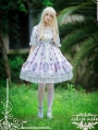 Strawberry Witch Short Sleeves Chiffon Sweet Lolita OP Dress