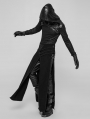 Black Gothic Retro Jacquard Skirt for Men