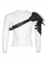 Black Gothic Punk Cone Nail Armor Accessory