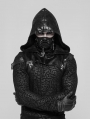 Black Gothic Punk Mask for Men