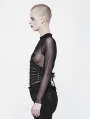 Black Gothic Punk Girdle for Women