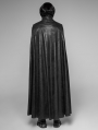 Black Gothic Night Count Vampire Long Cloak Coat