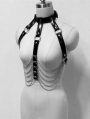 Gothic Bondage Bodychain Harness Belt Set JF-0051