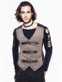 Vintage Steampunk Vest for Men