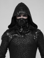 Black Gothic Punk Suit for Men