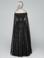 Black Gothic Mediveal Renaissance Fancy Dress