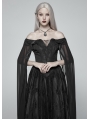 Black Gothic Mediveal Renaissance Fancy Dress