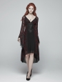 Red Gothic Goddess Classical Mid-length Dress