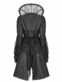 Black Retro Masquerade Gothic Coat for Women