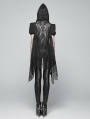 Black Gothic Daily Lace Vest for Women