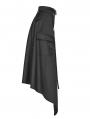 Black Gothic Punk Daily Half Skirt Accessories