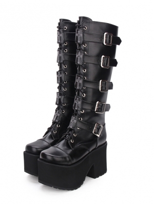 mens goth boots uk