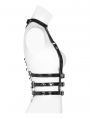 Black Gothic Punk Spine Shaped Harness