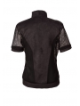 Black Net Short Sleeves Gothic Outfit for Men