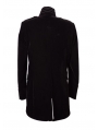 Black Long Sleeves Mens Gothic Coat