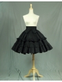 Black Bow Classic Sweet Lolita Skirt