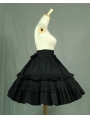 Black Bow Classic Sweet Lolita Skirt