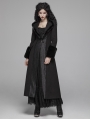 Black Gothic Gorgeous Long Winter Warm Coat for Women