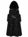 Black Gothic Gorgeous Winter Warm Cloak for Women