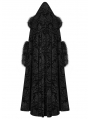 Black Gothic Gorgeous Winter Warm Cloak for Women