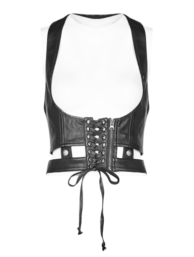 Black Gothic Punk Harness Accessories - Devilnight.co.uk