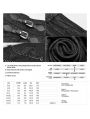 Black Retro Gothic Floral Long Overskirt for Men