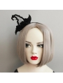 Black Gothic Halloween Witch Headband