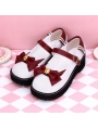 Red/Blue/Dark Red Sweet Lolita Sailor Style Shoes