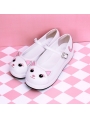 Black/White Sweet Lolita Cat Pattern Shoes