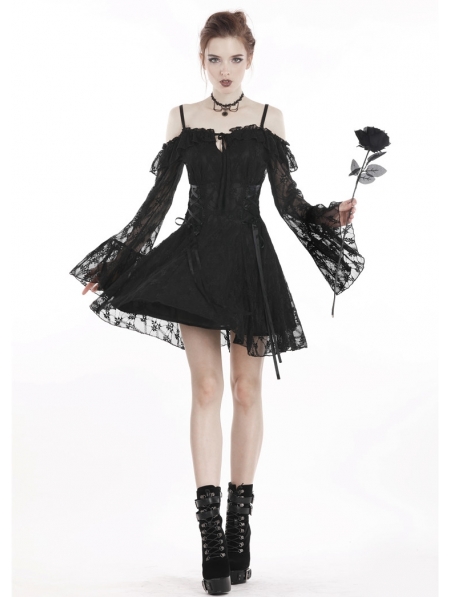 Gothic off shoulder top top