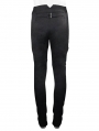 Black Vintage Gothic High Waist Party Long Trousers for Men
