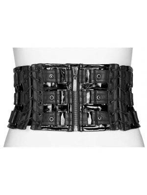 Love and Imprisonment Black Gothic Heavy Metal Waist Girdle