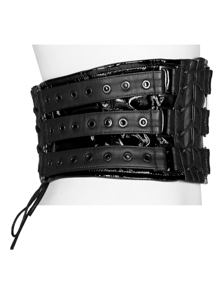Love and Imprisonment Black Gothic Heavy Metal Waist Girdle ...