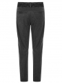 Black Vinatge Gothic jacquard Long Pants for Men