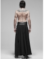 Black Gothic Japanese Warrior Style Pants for Men