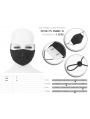 Black Gothic Cobweb Unisex Mask